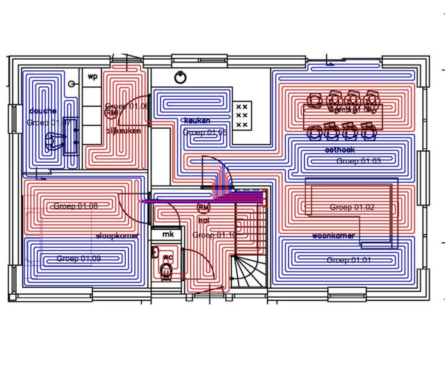 Een vloerverwarming plan voor jouw woning